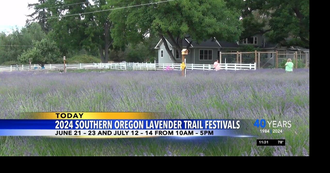Southern Oregon Lavender Festival starts Video