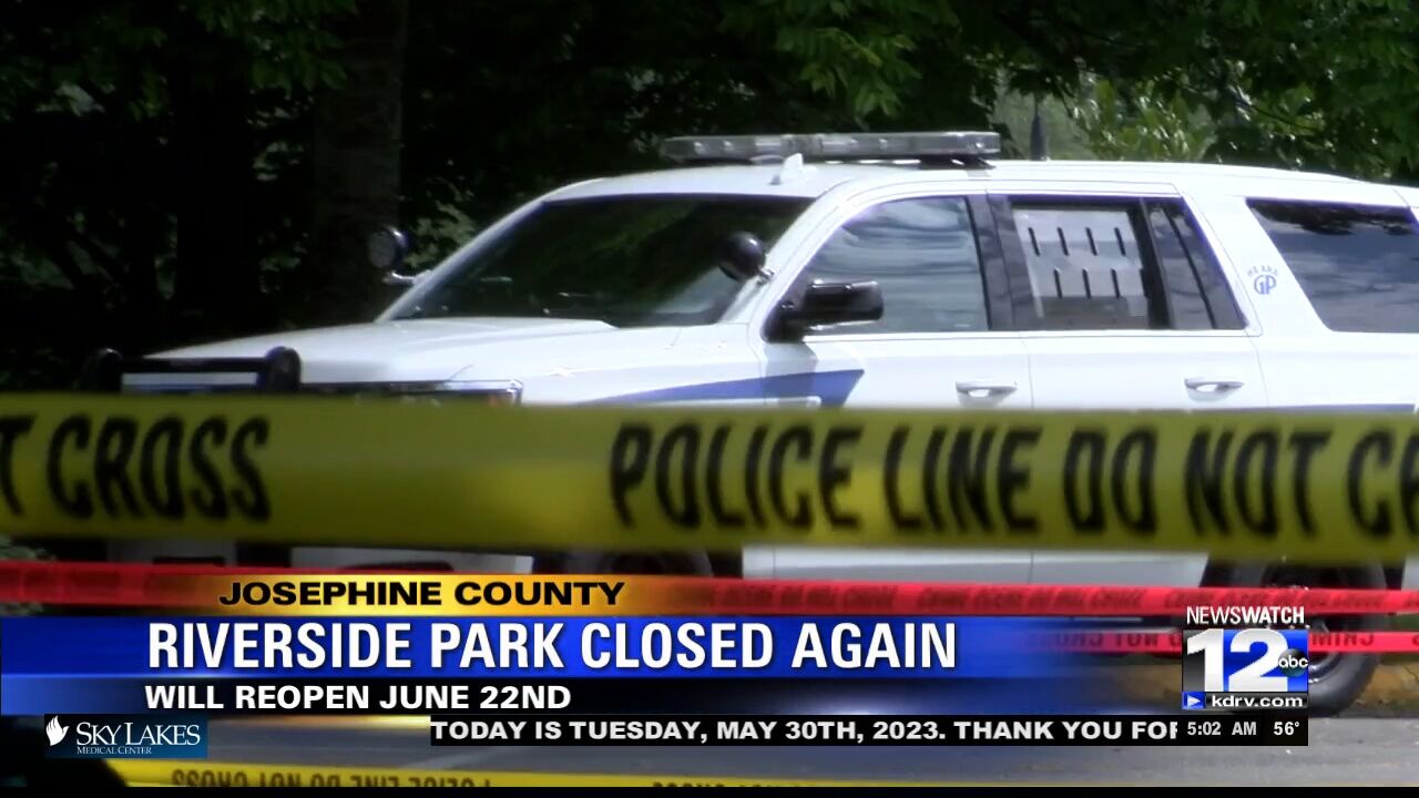 Riverside Park closed again Video kdrv