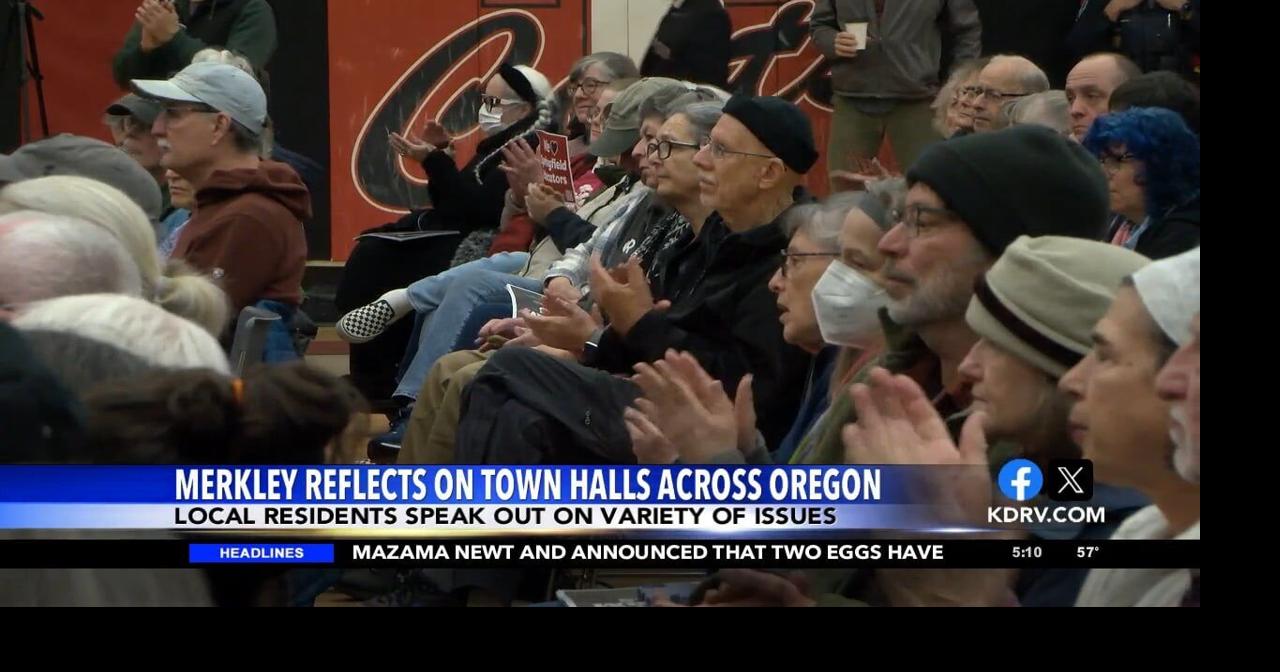 Merkley reflects on town halls across Oregon