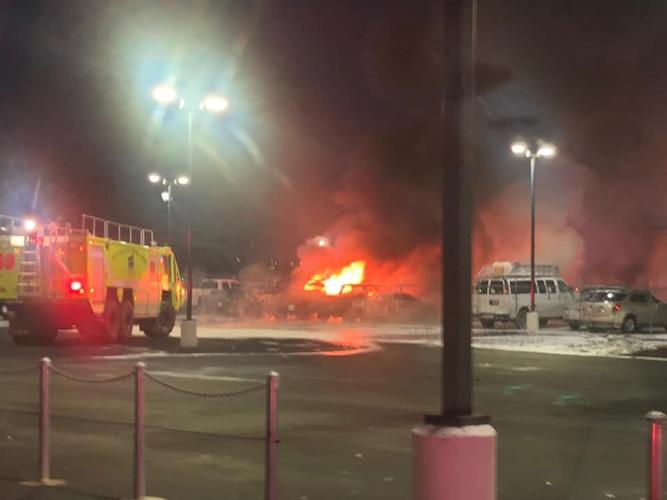 Federal investigators begin hauling away debris from deadly Medford plane crash