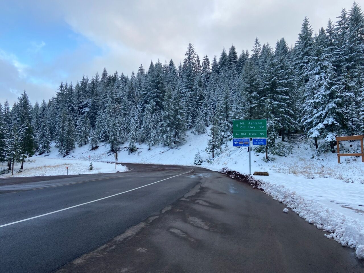 oregon snow levels