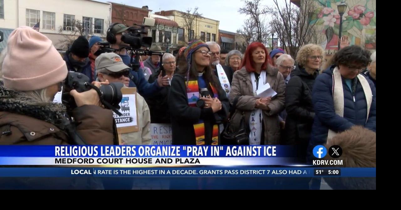 Religious leaders organize "pray in" against ICE