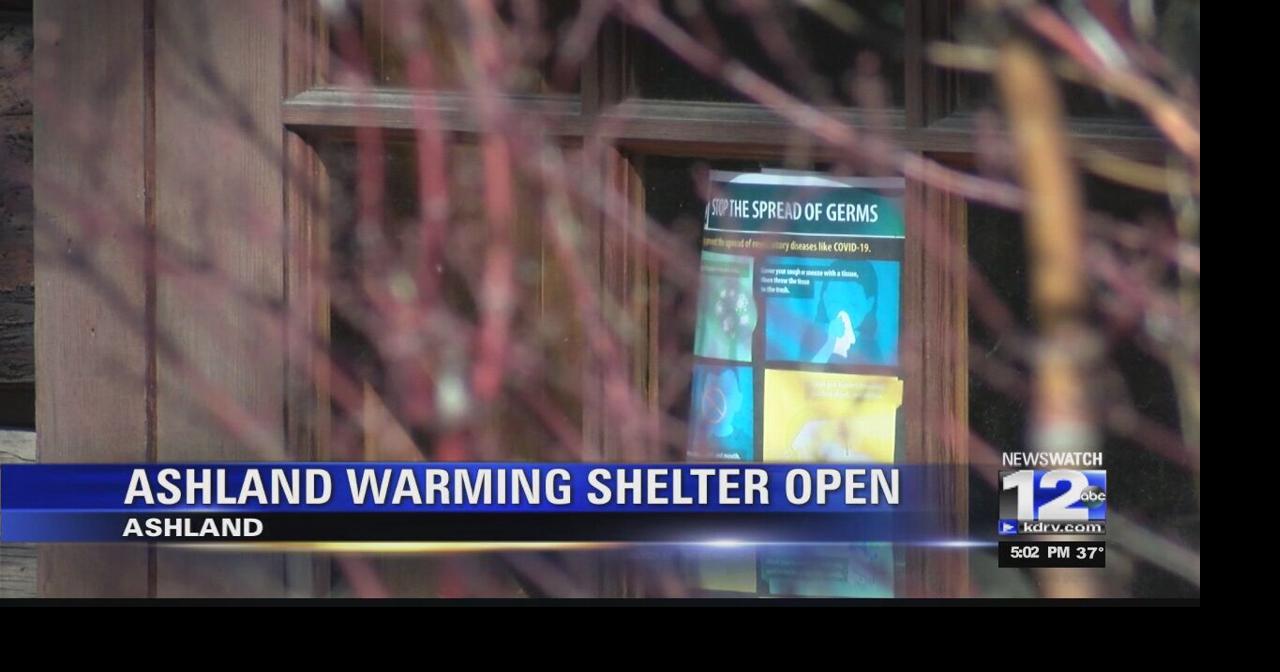 Ashland warming shelter is open for severe weather | Local | kdrv.com