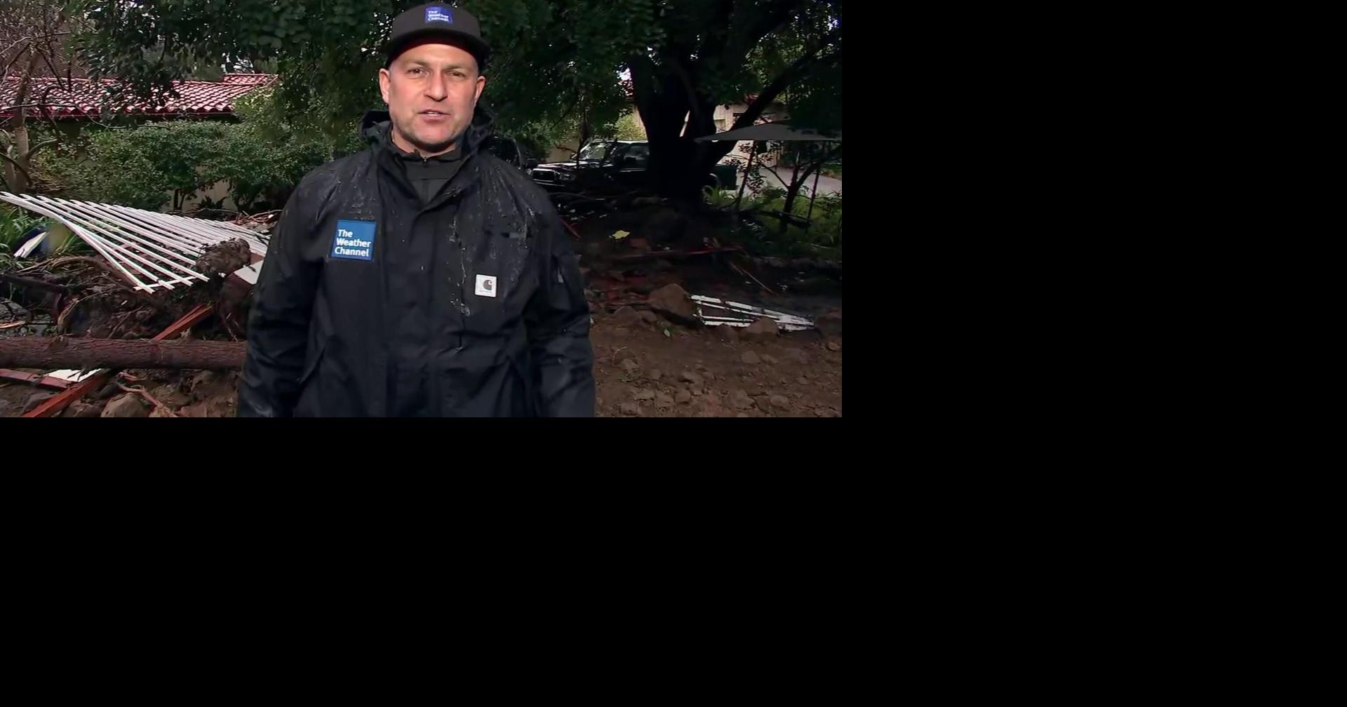 The Weather Channel updates atmospheric river effects in Los Angeles