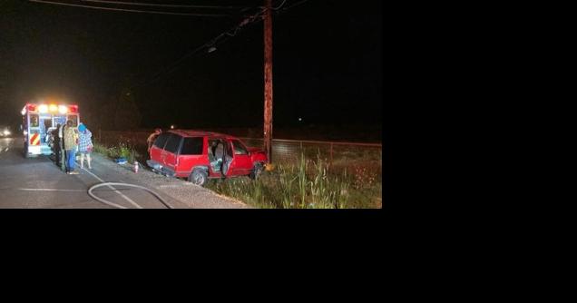 Rural Metro Fire crews kept busy overnight with late night crash & grass fire - Vimarsana News