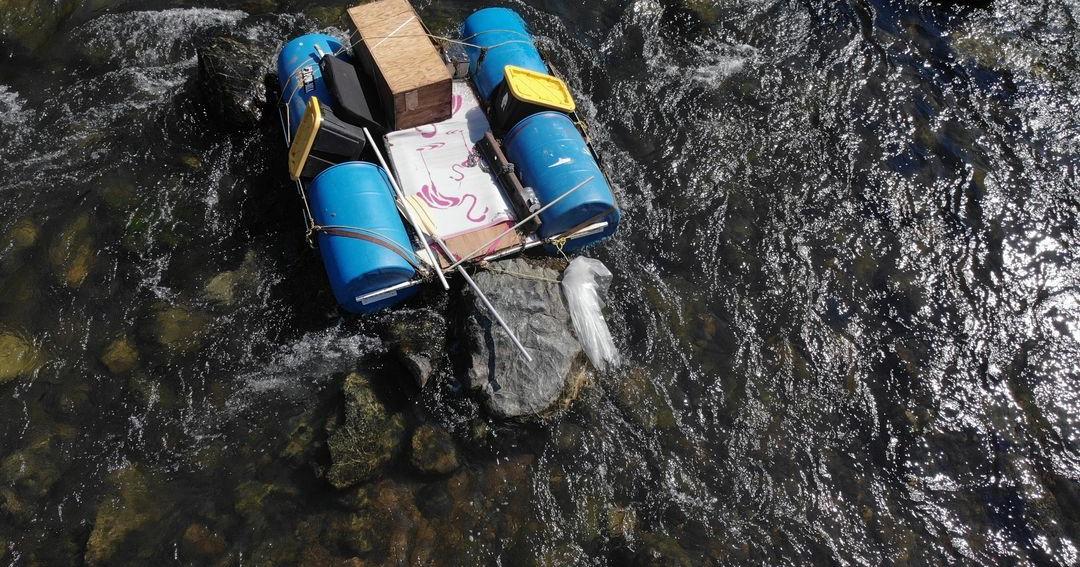 UPDATE: New rescue boat helps couple whose mystery raft is causing 911 ...