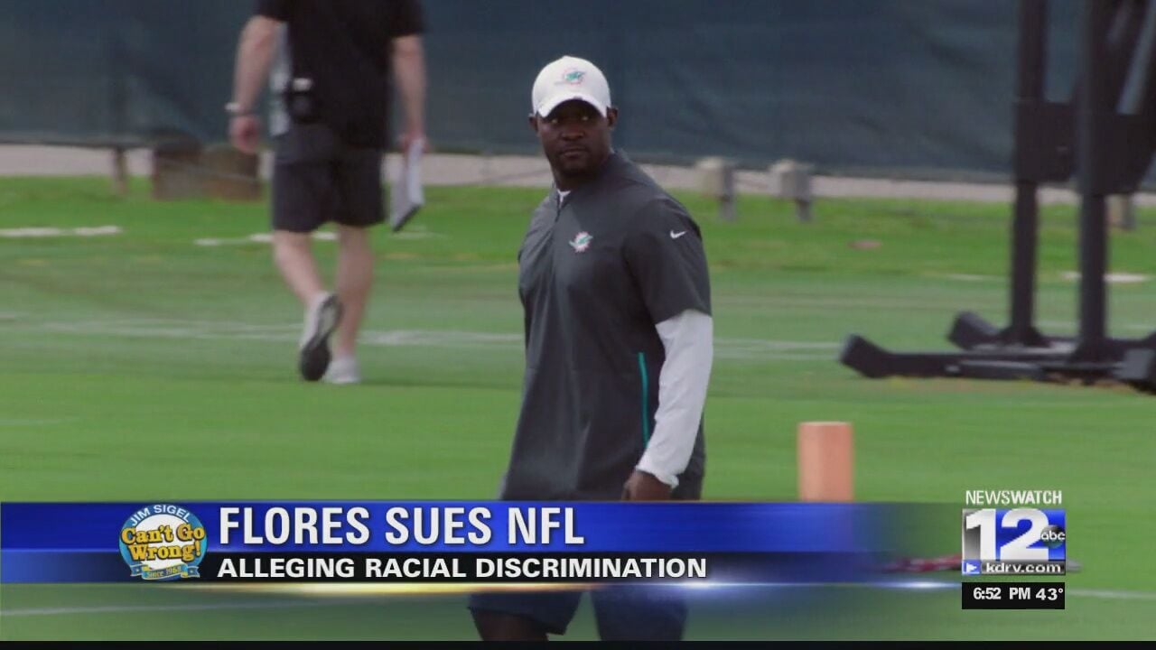 Former Miami Dolphins coach Brian Flores sues NFL for alleged racial  discrimination - ABC News