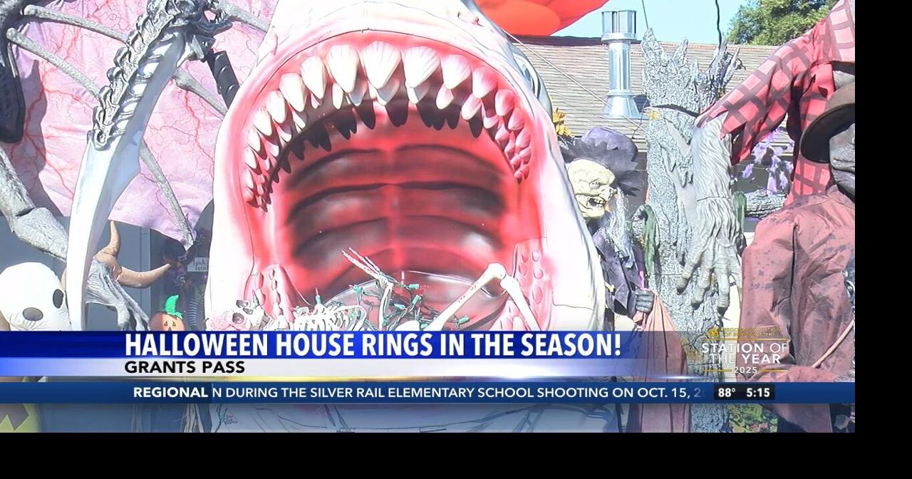 Grants pass household goes all out for Halloween | Video | kdrv.com