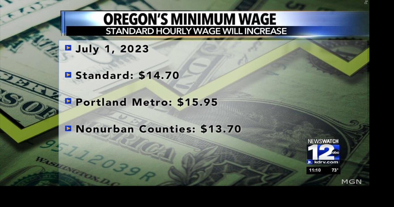 Oregon minimum wage set to increase Video