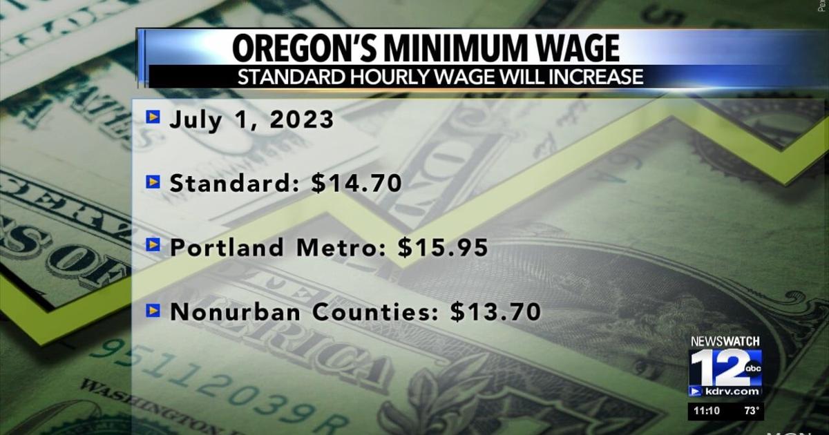 Oregon minimum wage set to increase Video
