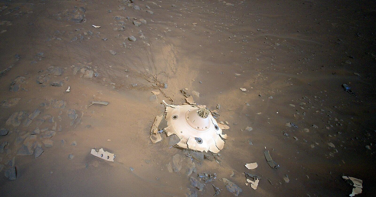 Ingenuity helicopter takes photos of debris field on Mars - Vimarsana News