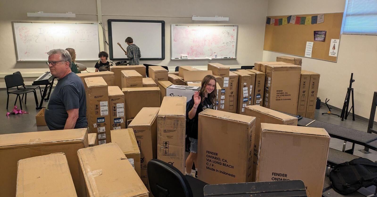 New partnership gifts new guitars to Ashland students - Vimarsana News