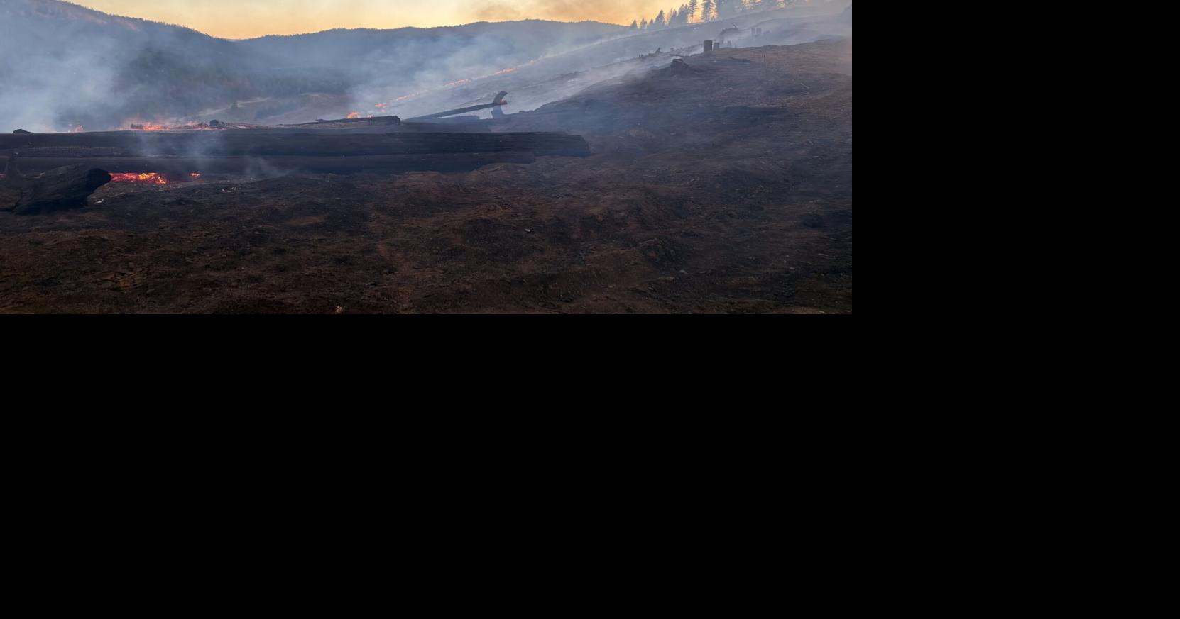 West Fork Evans Creek Fire grows to 200 acres | Top Stories | kdrv.com