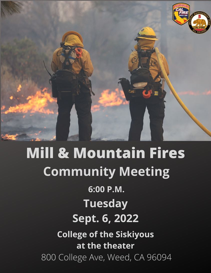 FireWatch Mountain Fire grows Mill Fire structure count up