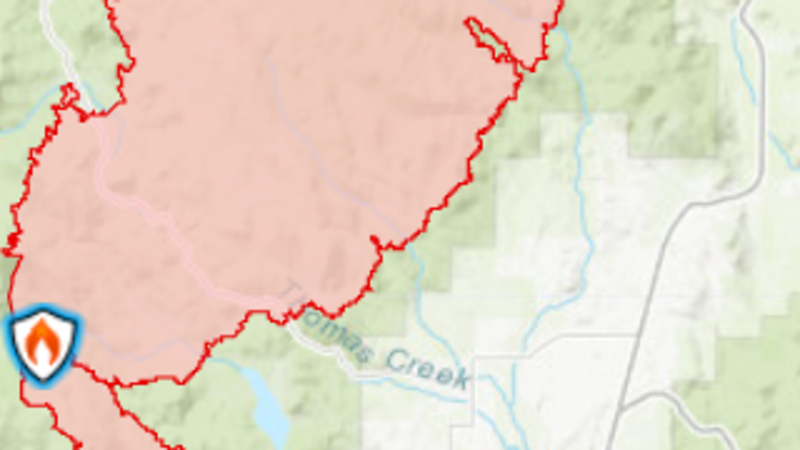 FireWatch: Cougar Peak Fire Burns 85,901 Acres, 0% Contained | Archive ...