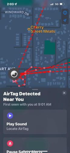 Apple AirTag: Police warn of unwanted tracking after device found on car in  Montgomery County