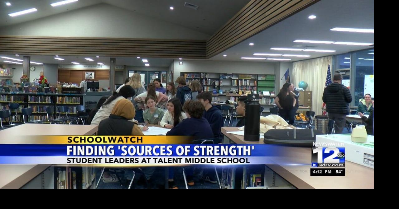 Talent Middle School students start Sources of Strength training ...