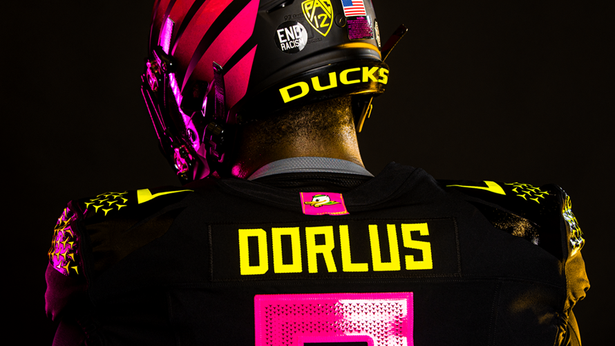 This Is Awesome: The University of Oregon Ducks Will Wear These Hot-Pink  Helmets Tomorrow to Honor Breast Cancer Awareness