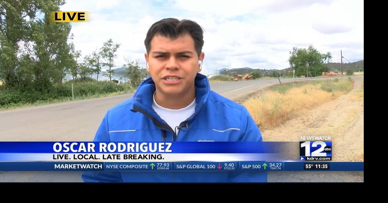 FIREWATCH: Containment line surrounding the Blackwell Fire in Central ...