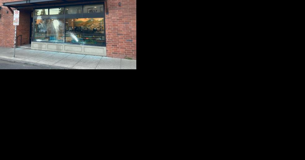 Businesses vandalized by group during march in SE Portland - Vimarsana News