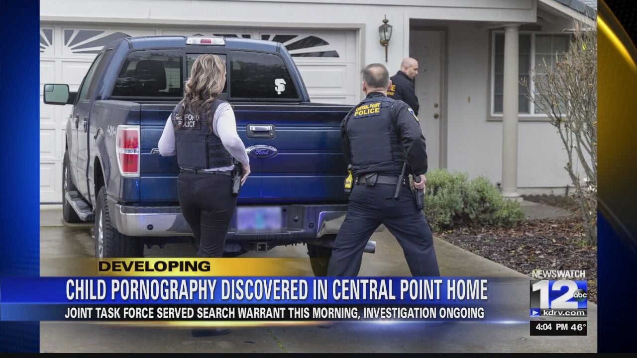 Task force searches Central Point home in child porn investigation