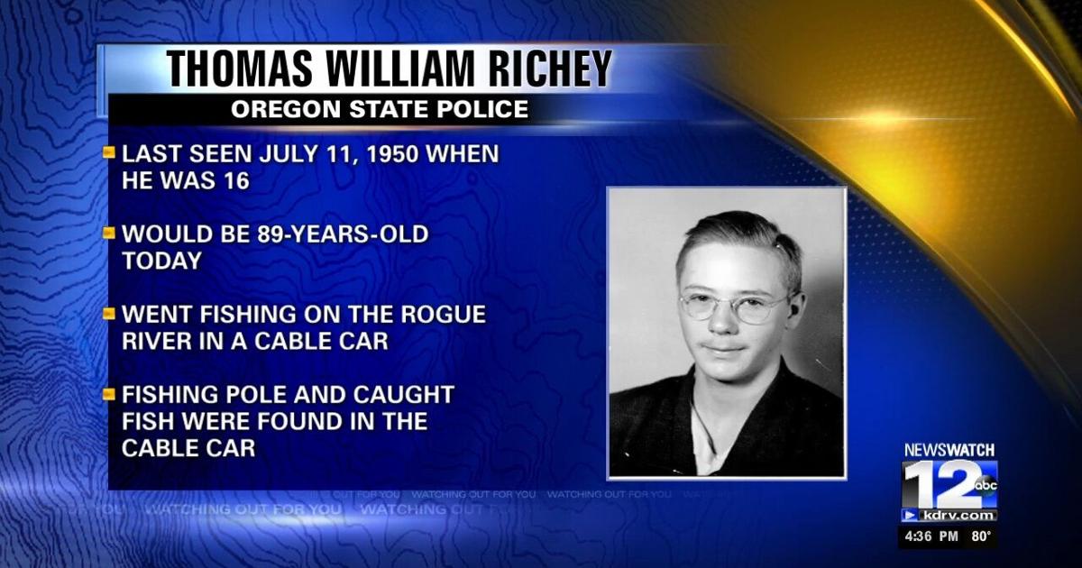 Have you seen Thomas William Richey? | Video | kdrv.com