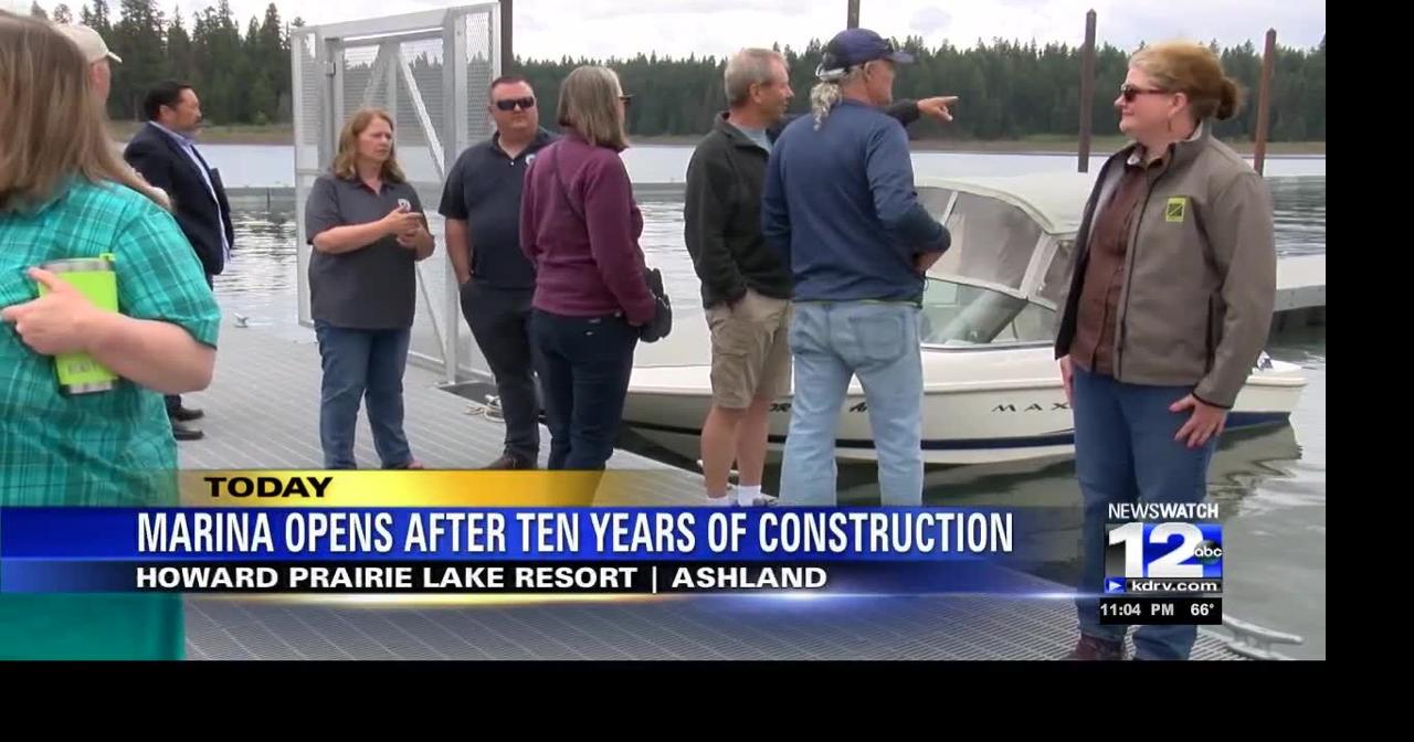 Howard Prairie Lake marina opens after 10 years Top Stories