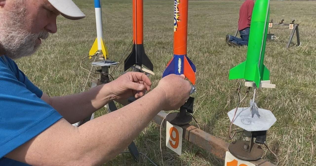Local group gathers to shoot model rockets into the sky to promote STEM - Vimarsana News