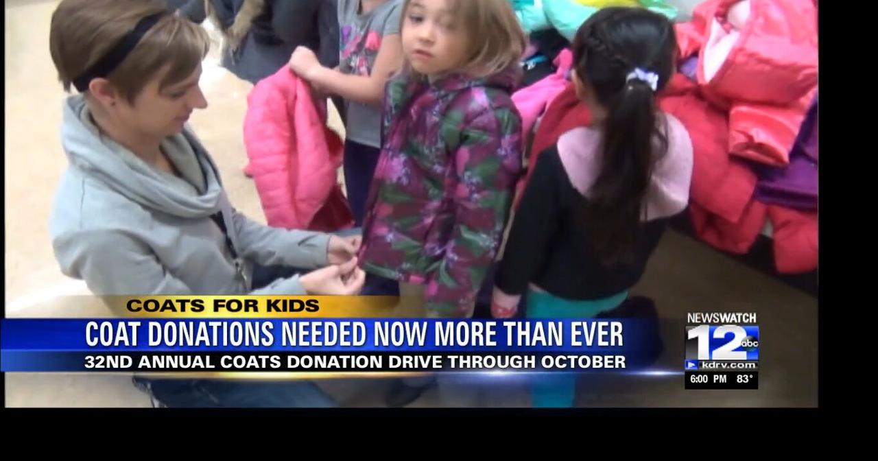 Coats for Kids Coat donations needed now more than ever Coats For Kids