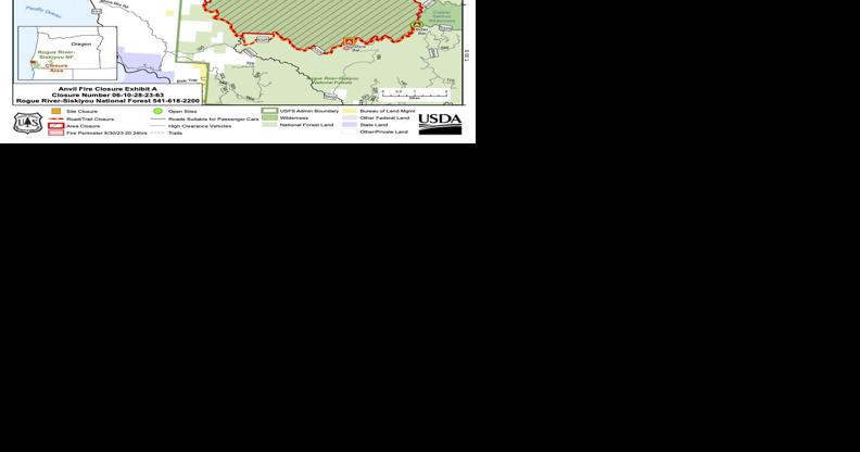 New emergency road closures from the Anvil fire - Vimarsana News