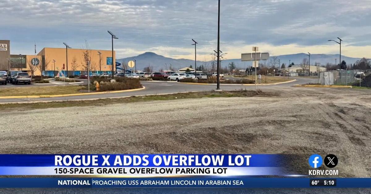 Overflow Lots Rogue X adds overflow lot | Video | kdrv.com