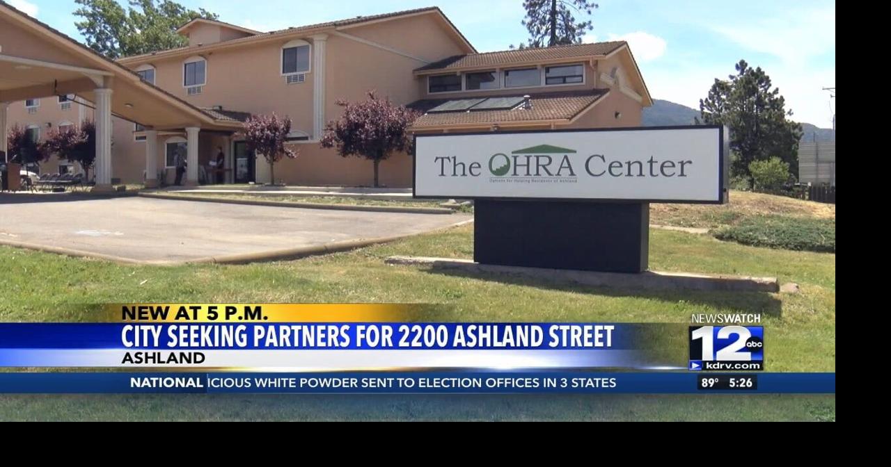 Ashland seeks partner to run shelter at 2200 Ashland St. | Local | kdrv.com