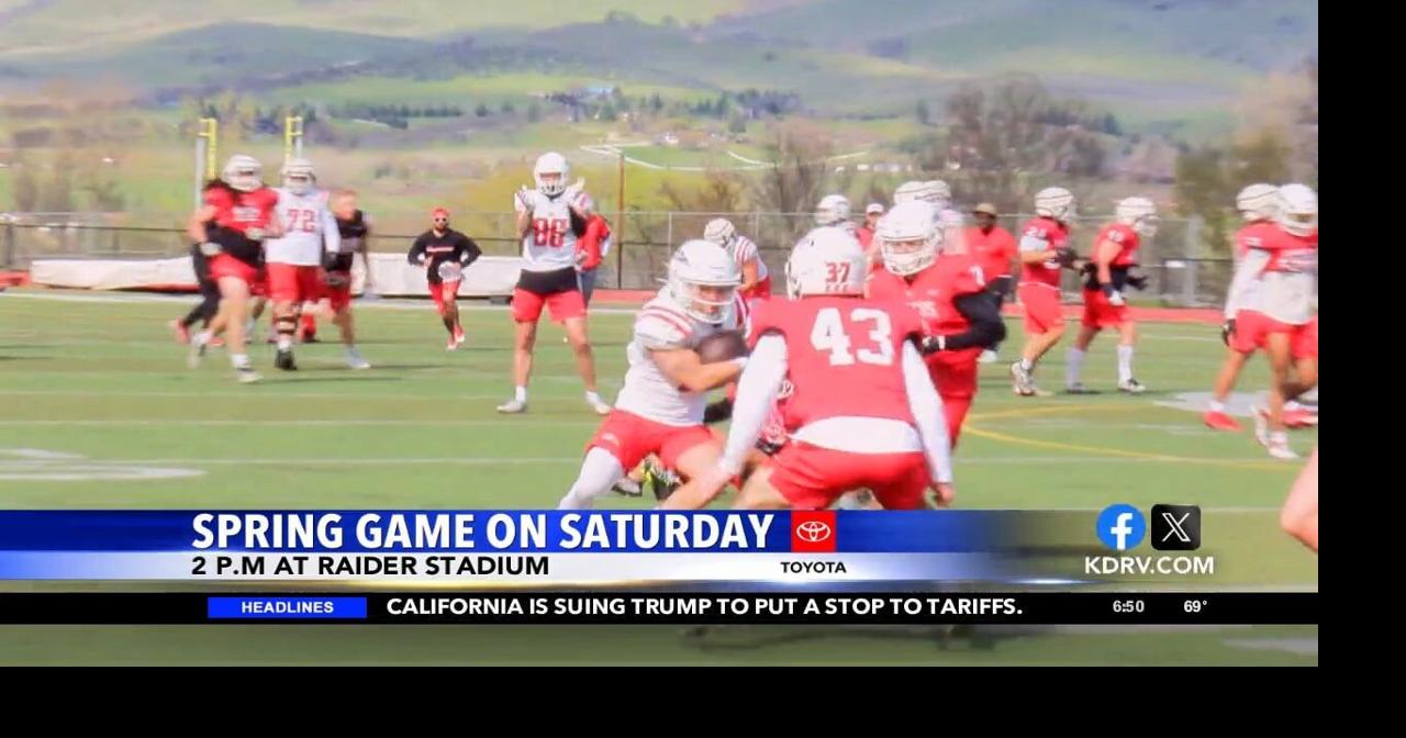 SOU Football's spring game set for Saturday, April 26 | Video | kdrv.com