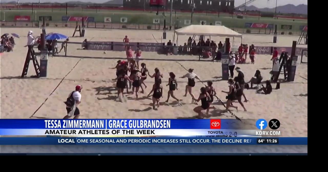 Meet the Amateur Athlete(s) of the Week: Tessa Zimmermann and Grace ...