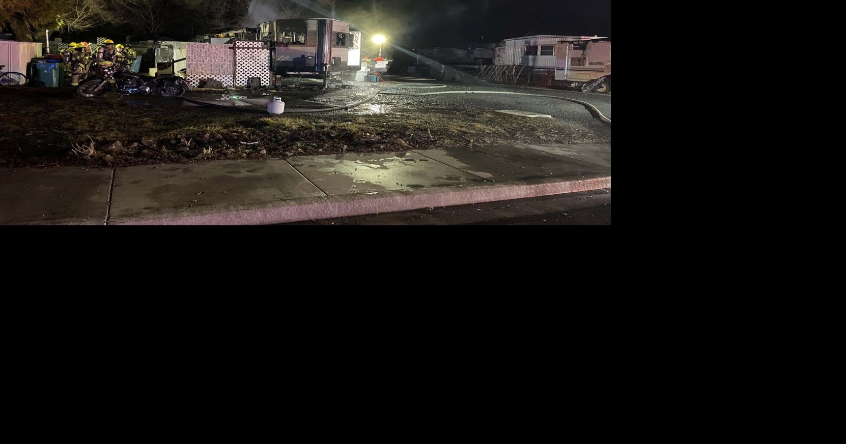One dead, one injured in early morning trailer fire in Klamath Falls ...