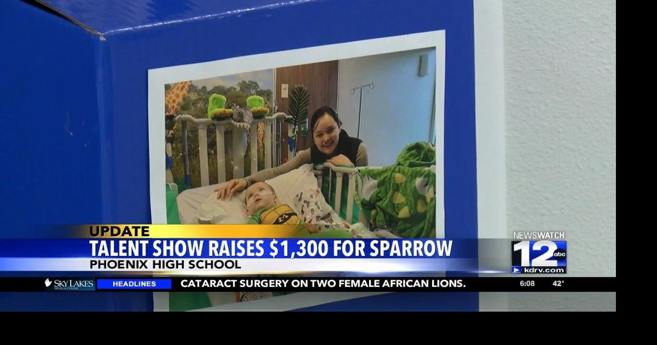 Phoenix High talent show raises $1300 for Sparrow