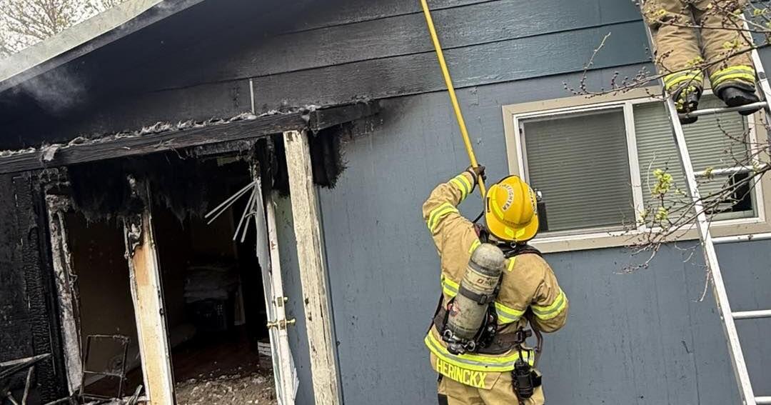 Crews save duplex from fire in Roosevelt area | Local | kdrv.com
