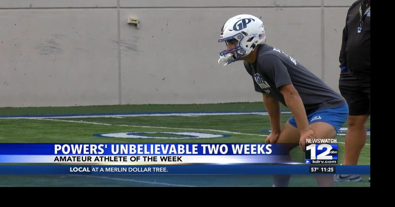 Amateur Athlete of the Week: Treyton Powers | Sports | kdrv.com