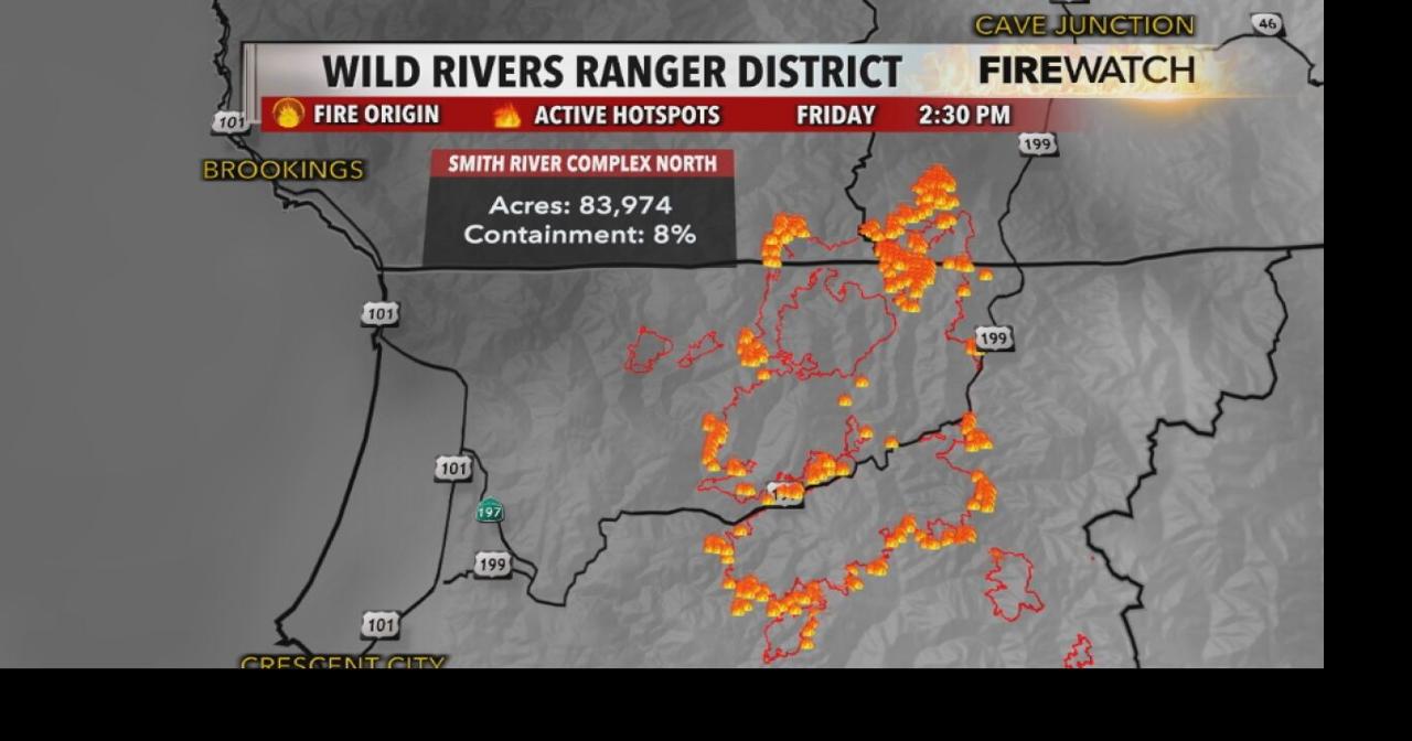 Rainstorm helps Northern California fire suppression FireWatch
