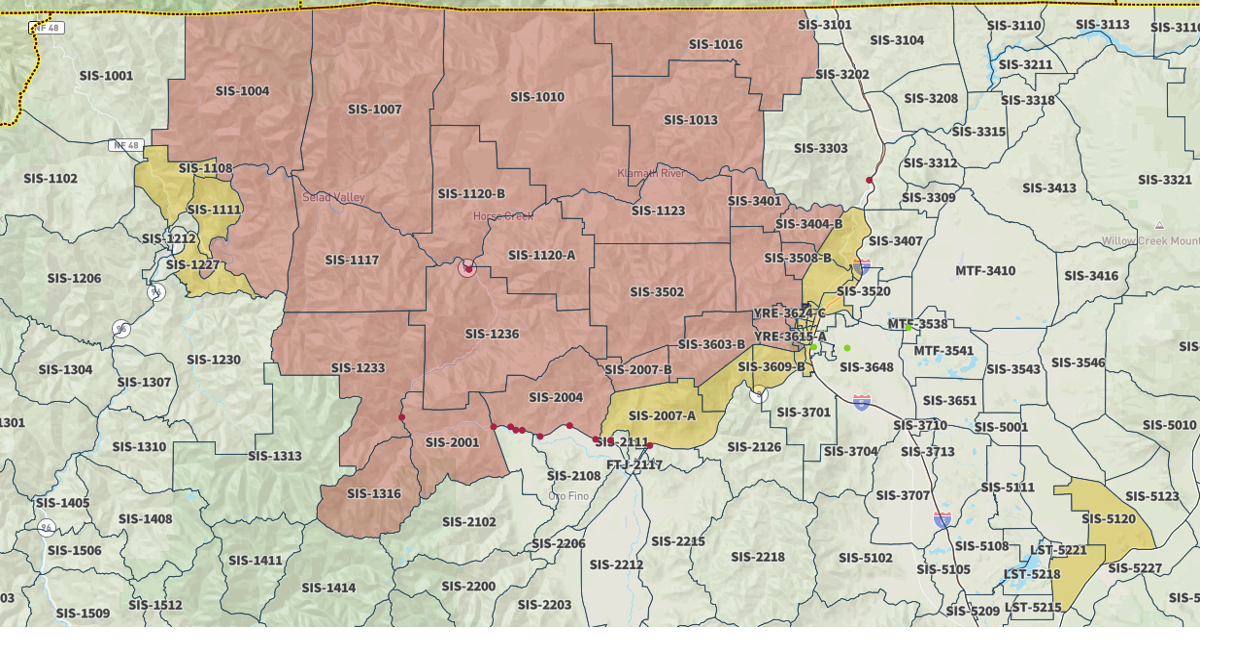 Evacuation changes for Siskiyou county fires News