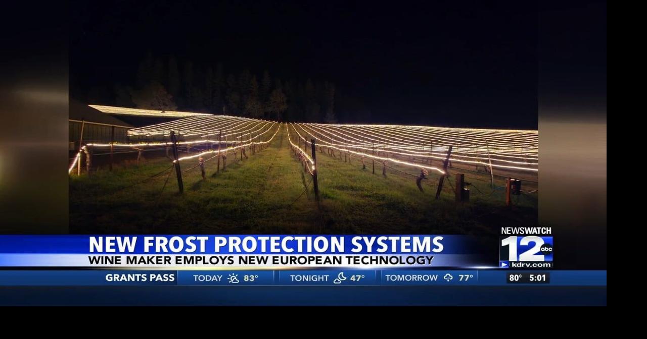 Vineyard employs new frost protection technology
