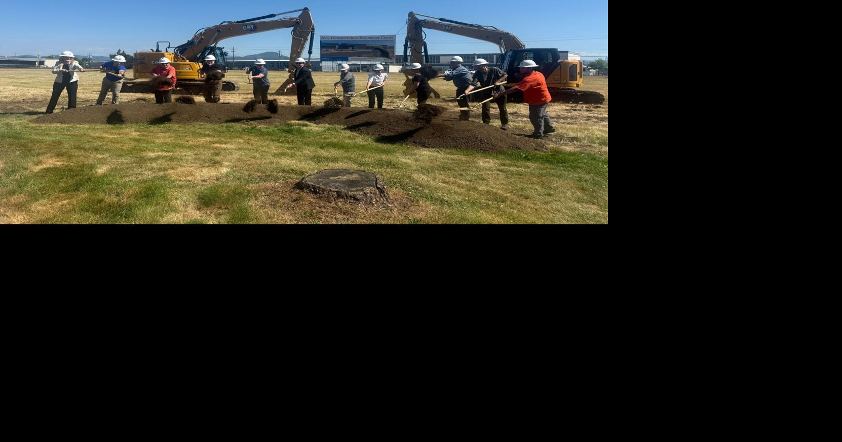 Rogue Community College breaks ground on new transportation technology centers