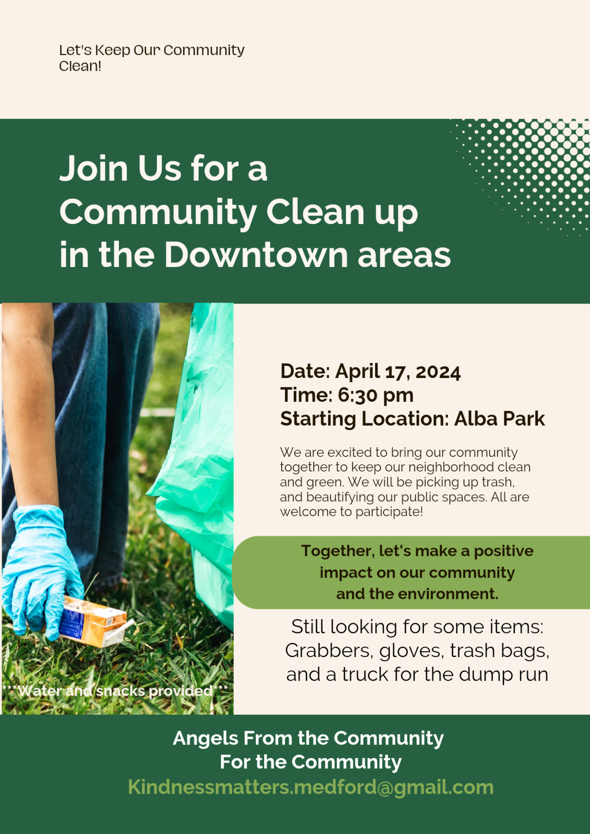 Downtown Medford community clean up event | Top Stories ...