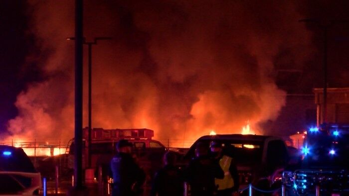 Federal investigators begin hauling away debris from deadly Medford plane crash