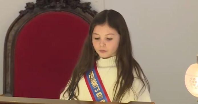 Vermont's first "Kid Governor" sworn into office