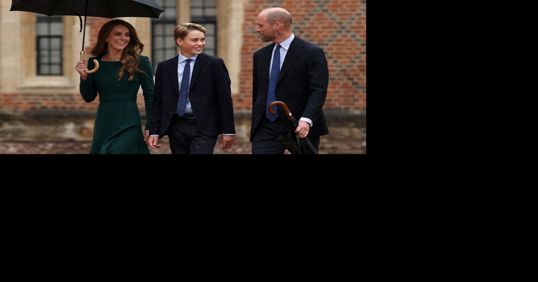 Prince George arrives at Eton, the elite school that taught his father and 20 UK prime ministers
