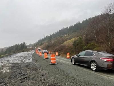 ODOT US Highway 101 temp lane Curry County 1.13.23.jpg