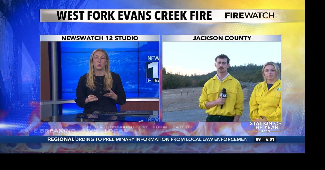 The latest on the West Fork Evans Creek Fire in Jackson County | Video ...