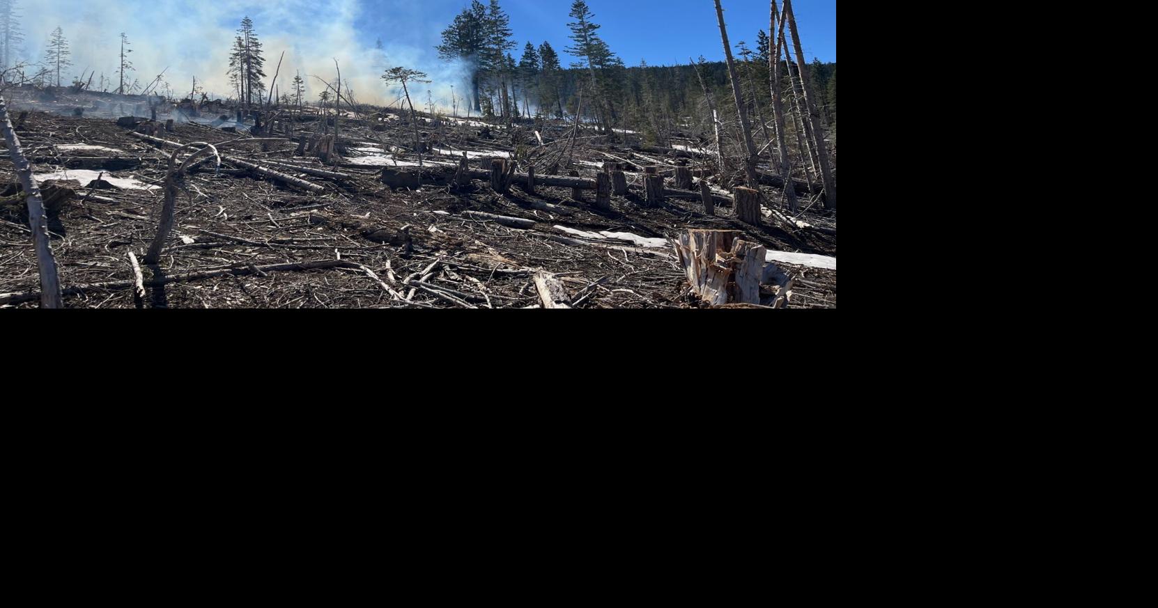 3 acre fire turns into 23 acre fire on Deer Mountain; forward progress ...