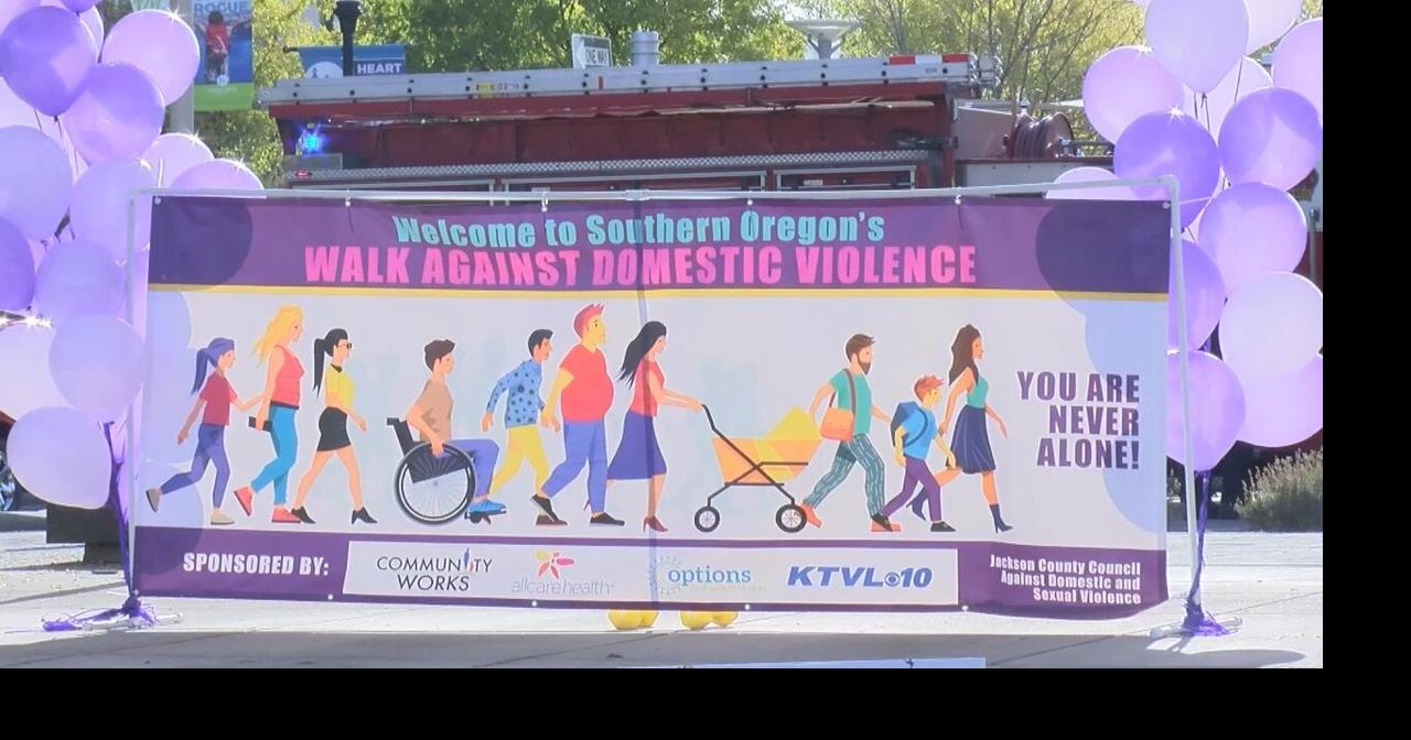 CommunityWorks holds Walk Against Domestic Violence | Local | kdrv.com